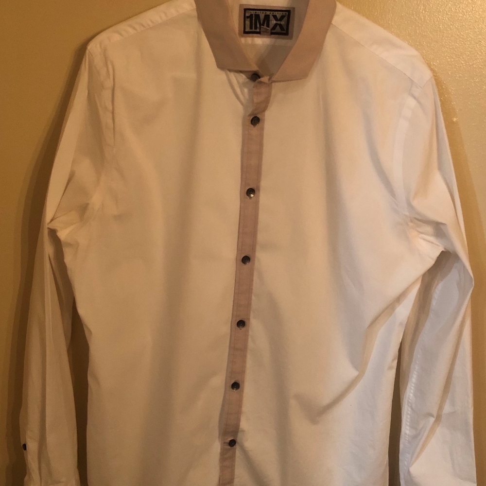 Mens Long Sleeve Button Down
